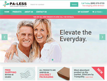 Tablet Screenshot of paless.com